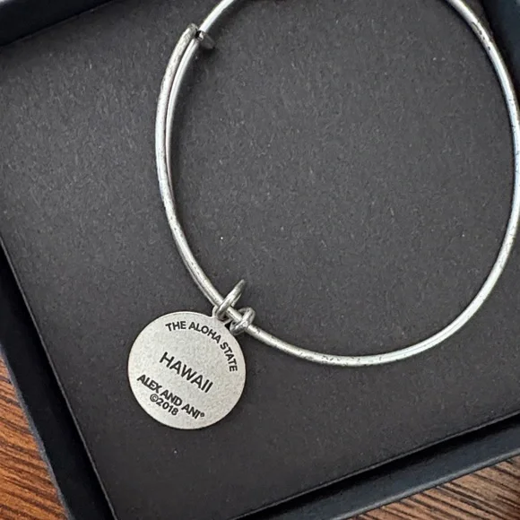 Alex and Ani Aloha  Bangle Bracelet - Picture 4 of 4